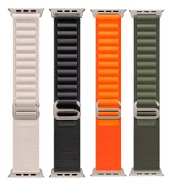 Kit 4 Pulseira Alpine Loop Para Apple Watch Série 8 42 A 49m