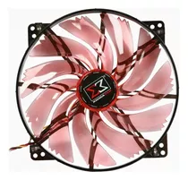 Cooler Ventilador 20cm 200mm Rojo C/ Leds Blancos Xigmatek