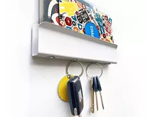 Porta Llaves Magnético Y Organizador Pared Key Chapa Objetos