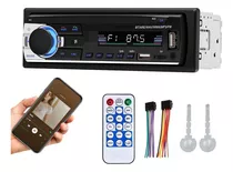 Stereo Para Auto Bluetooth Display Lcd Mp3 Usb Radio Fm Sd