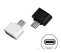 Adaptador Otg Usb Tipo C Macho A Usb 2.0 Hembra