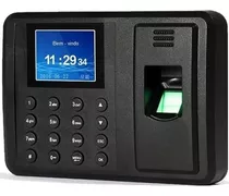 Relógio De Ponto Digital Leitor Biométrico 1000 Cadastros