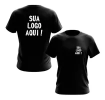 Kit 6 Camisetas Com Sua Logo Personalizada Uniforme 