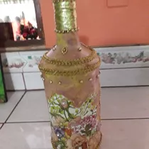 Botella Decorada 