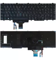 Teclado Dell Latitude E5580 Br Ç