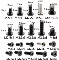 Tornillos Electronica Tablet Notebook Varias Medidas X 30u