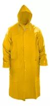 Capa De Lluvia Pvc Piloto Impermeable Capucha Desmontable 