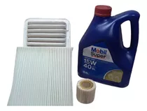 Kit Service Aceite Mobil 10w40 + Filtros Toyota Corolla 1.8