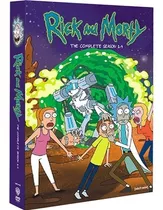 Rick And Morty Box Set Complete Seasons 1-4 ( Dvd 2020 )