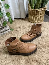 Botas Marrones Eco Cuero