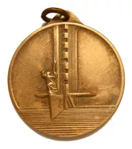 Antigua Medalla De Futbol 1º Campeonato Mundial 1930 Uruguay