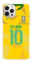 Capinha Camisa Seleção Brasileira Com Nome Capa