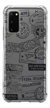 Case Carimbos De Viagem - Samsung: A20s