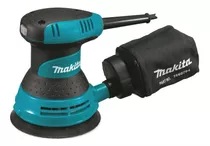 Lijadora  Profesional  Roto Orbital Makita Bo5030 Con Sistema Velcro  Azul 300w 110v