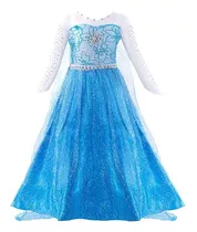 Elsa Vestido De Princesa De Frozen Disfraz De Fiesta