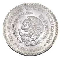Moneda $1 Morelos Tepalcate Ley 100 Año 1963 Nueva Envío$45 