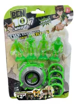 Reloj Ben 10 Omnitrix X4 Personajes Lanza Tazos