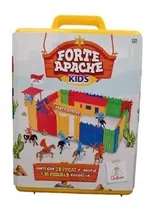 Brinquedo Forte Apache Kids Maleta Batalha Infantil 0054