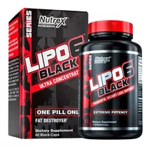 Nutrex Lipo 6 Black Ultra Concentrate 60 Blackcaps