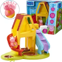 Mini Boneco Peppa Pig Weebles + Playset Playhouse - Sunny