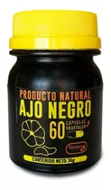 Ajo Negro En Capsulas - 60 Caps - Huerto Del Sur