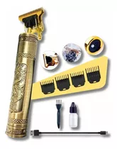 Hair Trimmer Maquininha Dragão Buda Dourada Maquina Cabelereiro Usb  Aço Inoxidável