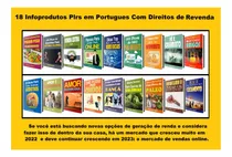 18 Infoprodutos Plrs Em Portugues Com Direitos De Revenda