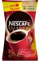 Bebida Soluble Nescafé Clásico Sabor Y Aroma Único 400g
