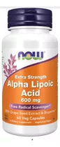 Now Foods Ácido Alfa Lipoico - 