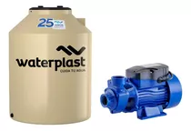 Tanque Waterplast 525 Lts + Bomba Periferica Qb 60 Vasser