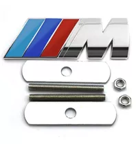 Emblema Logo Frontal Parrilla Para Bmw Serie M 