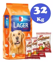 Lager Perro Adulto 22 + 10 Kg (32kg) + Regalo