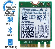 Placa Wireless Wi-fi  Intel Ac3165  Ngw