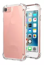 Funda Para iPhone 7 8 Anti Golpes  + Vidrio Templado Plano