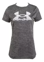 Remera Under Armour Training Tech Twist Script Mujer Gom