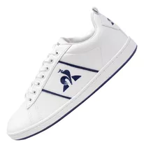 Tênis Le Coq Sportif Court Classic White Blue