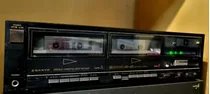 Deck Sanyo Rd W59 Doble Cassette Stereo Deck Player No Sony