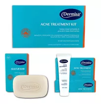 Dermisa Kit Tratamiento Para Acné, Barra Azufre Y Crema