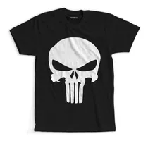 Remera Algodón Punisher Craneo 5  Mma Gym Crossfit Skull