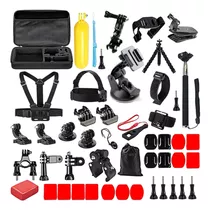 Set De Accesorios 51 En 1 Para Camara Gopro