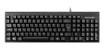 Teclado Multilaser Slim Tc193 Laser Usb Preto