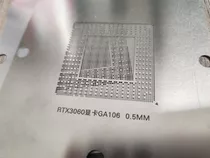 Stencil Reballing Rtx 3060 - 3070 - Ti Ga-104 Ga-106