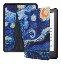 Funda Fibra All-new Kindle 2022 - Diseño Noche Estrellada