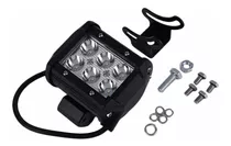 Pack 2 Focos Led Neblinero De 4 PuLG 18w Spot Con 6 Led Cree