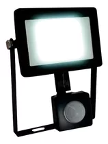 Reflector Led 20w iMac Con Sensor Movimiento Alta Potencia Exterior Color De La Carcasa Negro Color De La Luz Blanco Frío