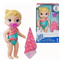 Boneca Loira Baby Alive Banhos Carinhosos Bebê Hasbro