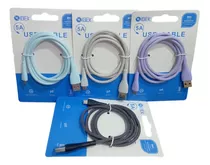 Cable V8 Común  De Goma Pack X 10 Unidades 