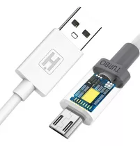 Cabo Usb Carregador Celular Micro Usb V8 2 Metros Reforçado