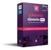 Elementor Pro + Pack Com +de 3000 Templates Envato Elements