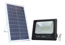 Foco Solar Led 60 W C Sensor Patio Jardin Calles Exterior Color De La Luz Blanco Frío